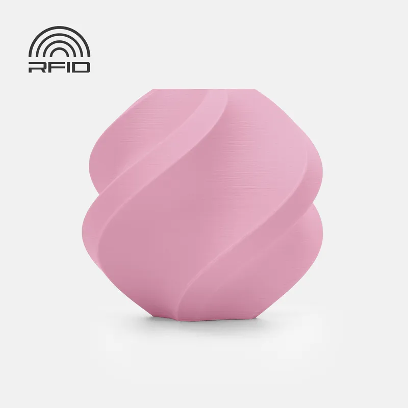 Muestra del fabricante: Rosa Sakura, Bambu Lab PLA Matte
